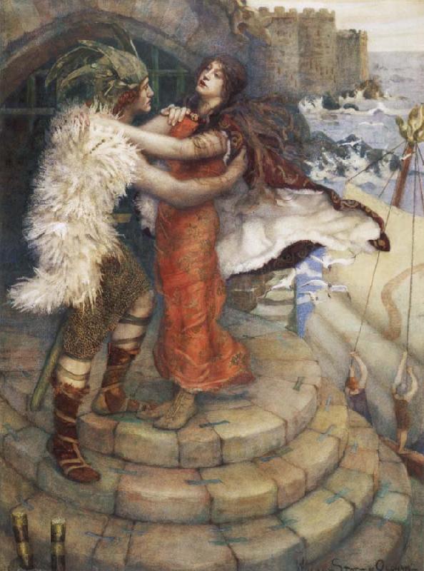 William Stott of Oldham Iseult oil painting image
